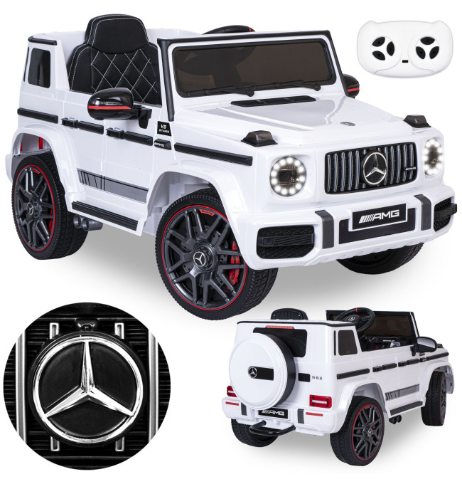Elektrické autíčko MERCEDES AMG G63 bílé