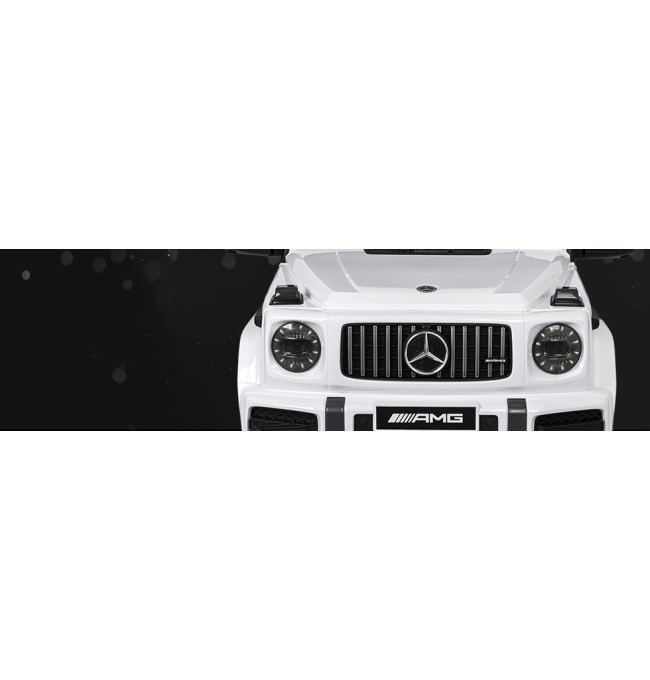 Elektrické autíčko MERCEDES AMG G63 bílé