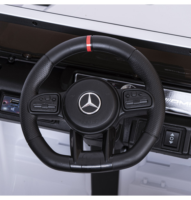 Elektrické autíčko MERCEDES AMG G63 bílé