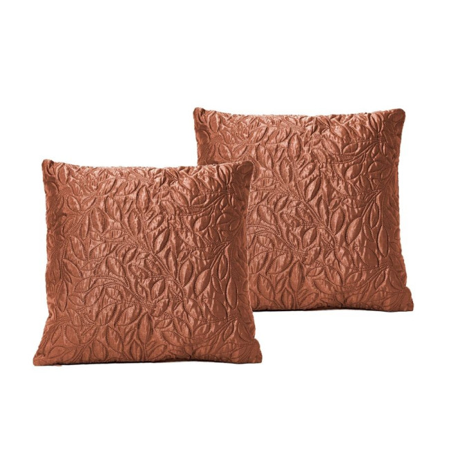 Saténový přehoz Torino karamel