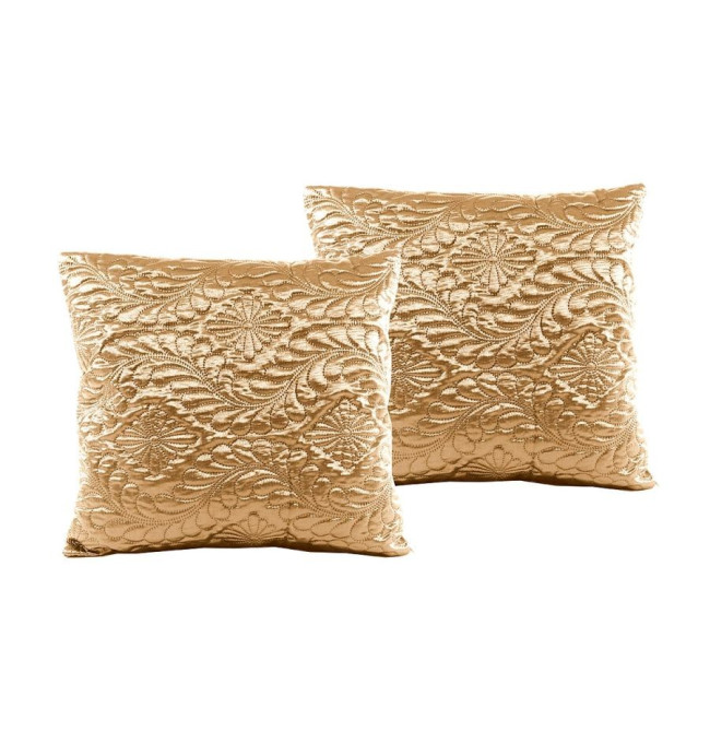 Saténový přehoz VERONA BEIGE