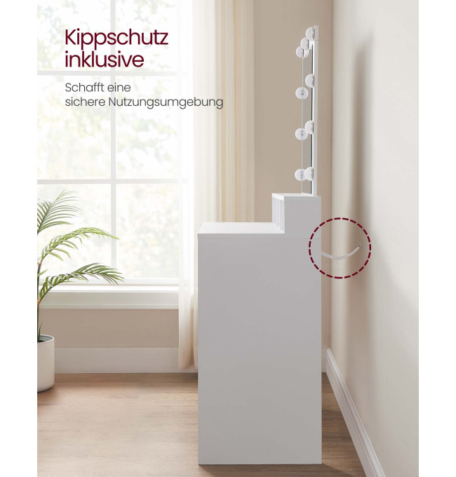 Toaletní stolek s osvětlením RDT164W01