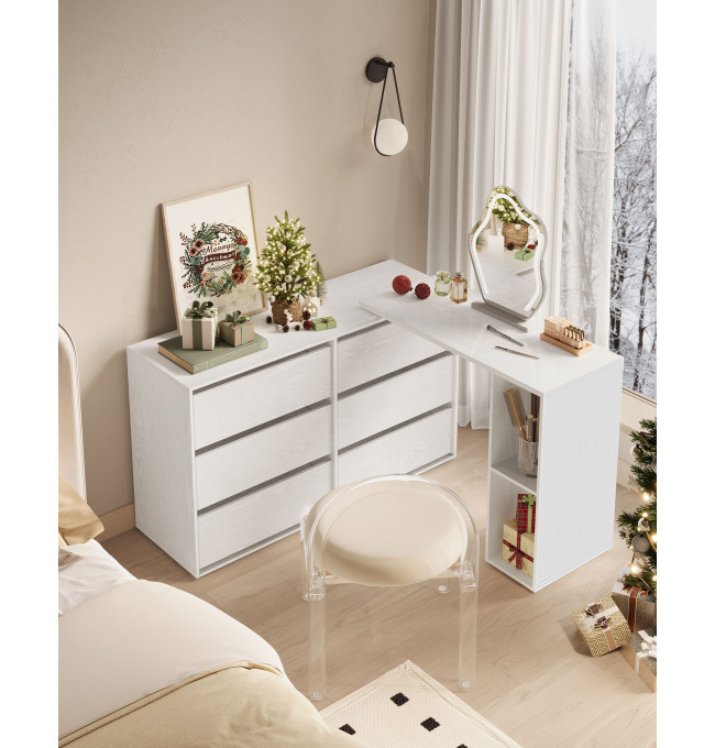 Komoda s nastavitelným stolkem LTS656W01