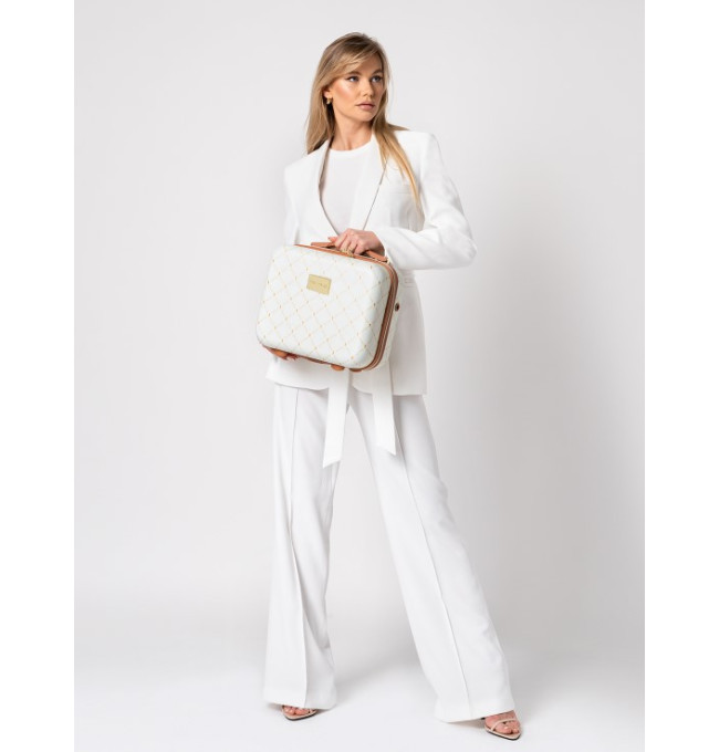 Béžové cestovní pouzdro Saint Tropez s monogramem