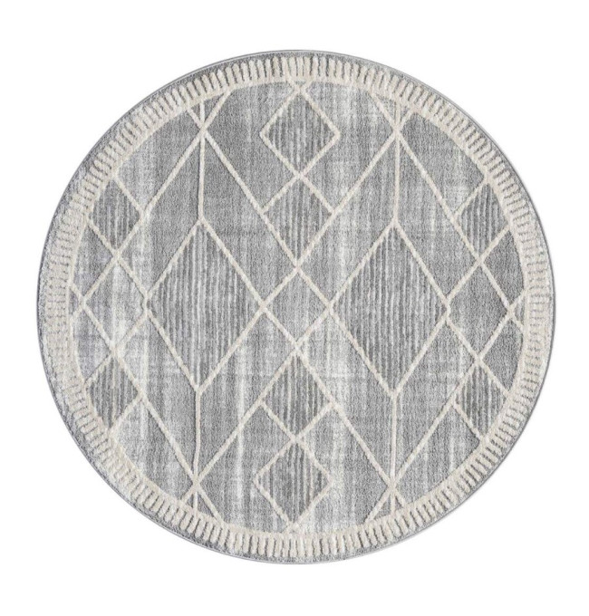 Koberec Flair 178 kruh šedý