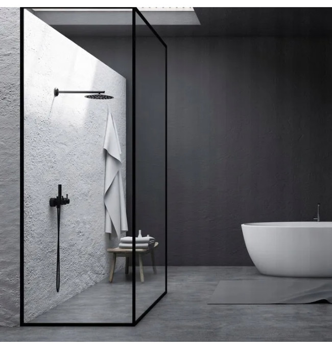 Koupelnový věšák černý 322196