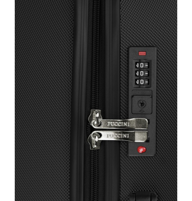 Velký černý kufr San Diego