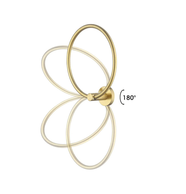 Koupelnový věšák RING 332915B MIST 05