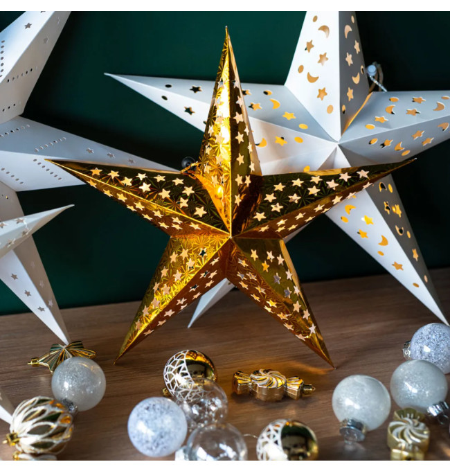 Vánoční dekorace LED Hvězda SY-001