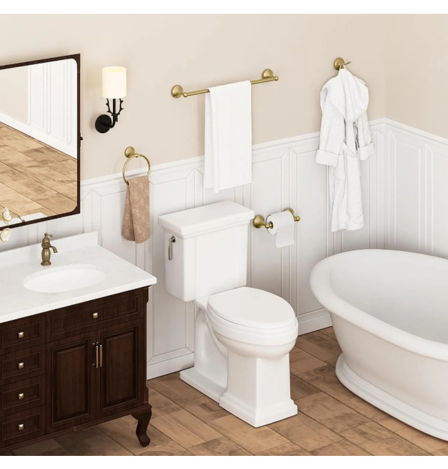 Dvouramenný koupelnový věšák 332868