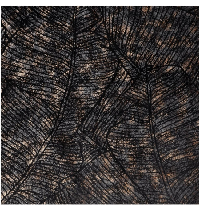 Hotový závěs TULIA černá - na pásce