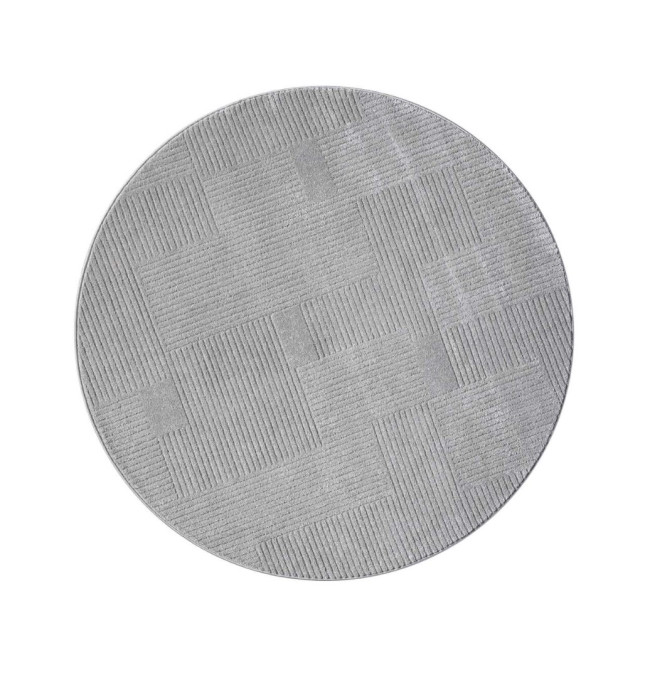Koberec Flair 177 kruh šedý