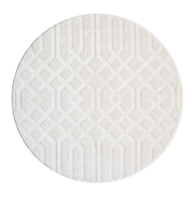 Koberec Flair 138 kruh krémový