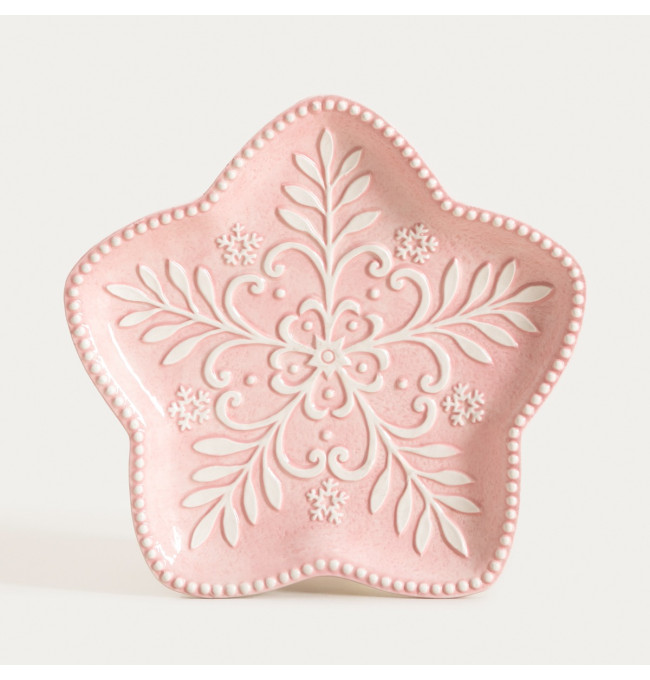 Dekorační talíř BALS růžový 760655