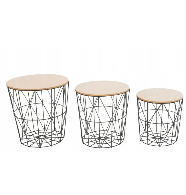 Set drátěných stolků SG1710-23