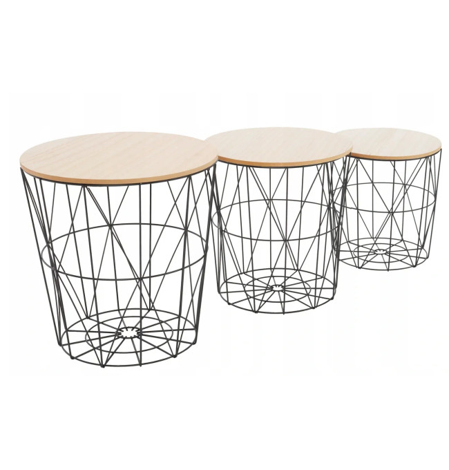 Set drátěných stolků SG1710-23