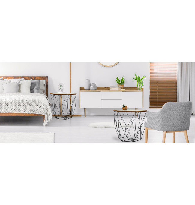 Set drátěných stolků SG1910-77