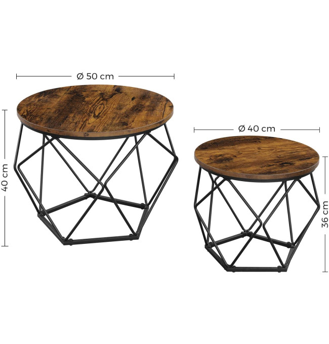 Set konferenčních stolků LET040B01