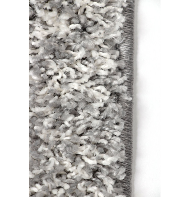 Koberec SHAGGY DE LUXE/EVO SHAGGY 8000/910 šedý / bílý