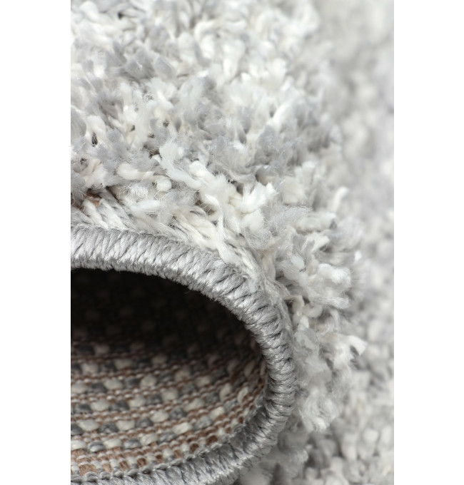 Koberec SHAGGY DE LUXE/EVO SHAGGY 8000/910 šedý / bílý