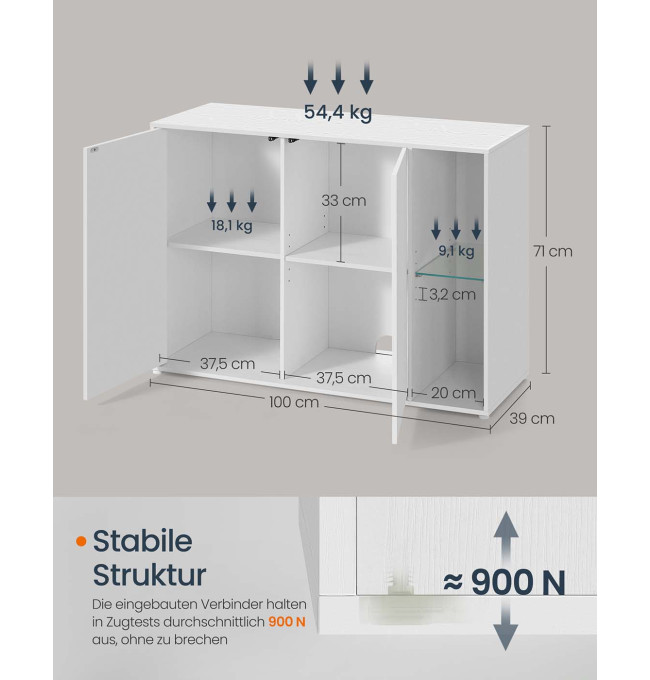 Úložná skříňka BBK372W01