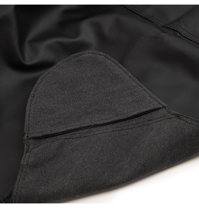 Náhradní potah na křeslo BUTTERFLY ekokůže, černý ALL 807164