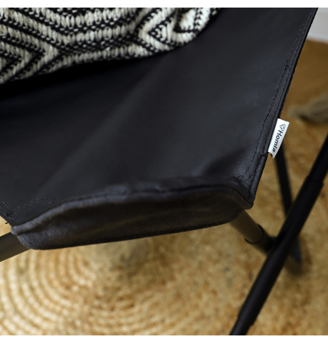 Náhradní potah na křeslo BUTTERFLY ekokůže, černý ALL 807164