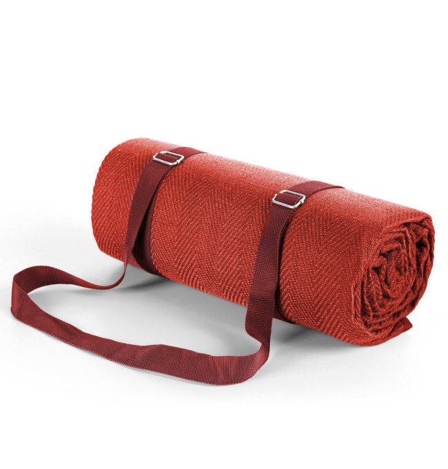 Pikniková deka HARMONY bordó