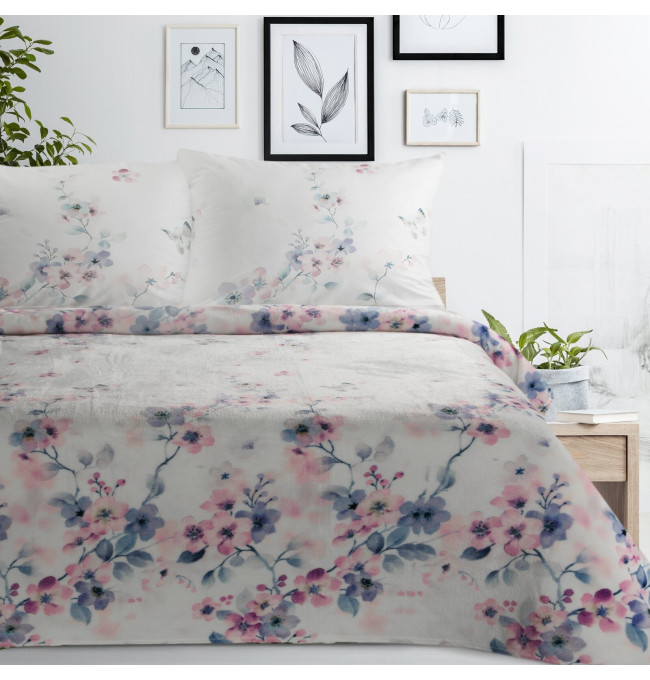 Deka FLORA bílá