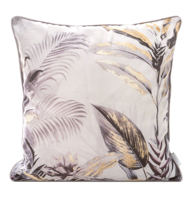 Povlak na polštář MINK G biely / zlatý