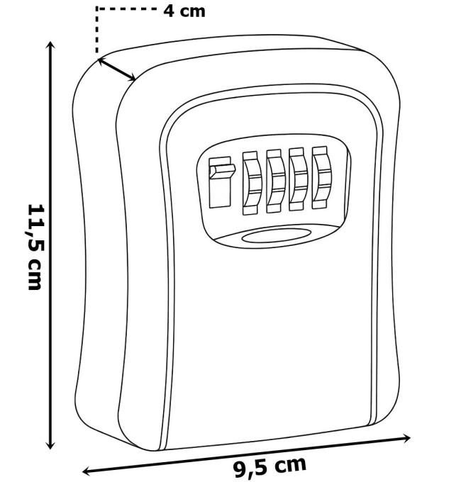 Trezor na klíče ELMIRA
