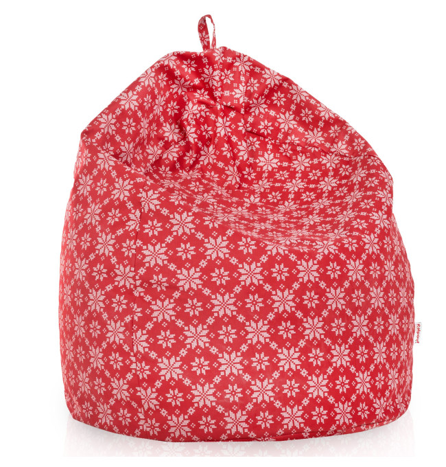Sedací vak SAKO červené Sněhurky