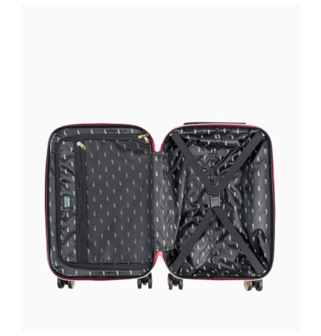 Červený kabinový kufr Los Angeles