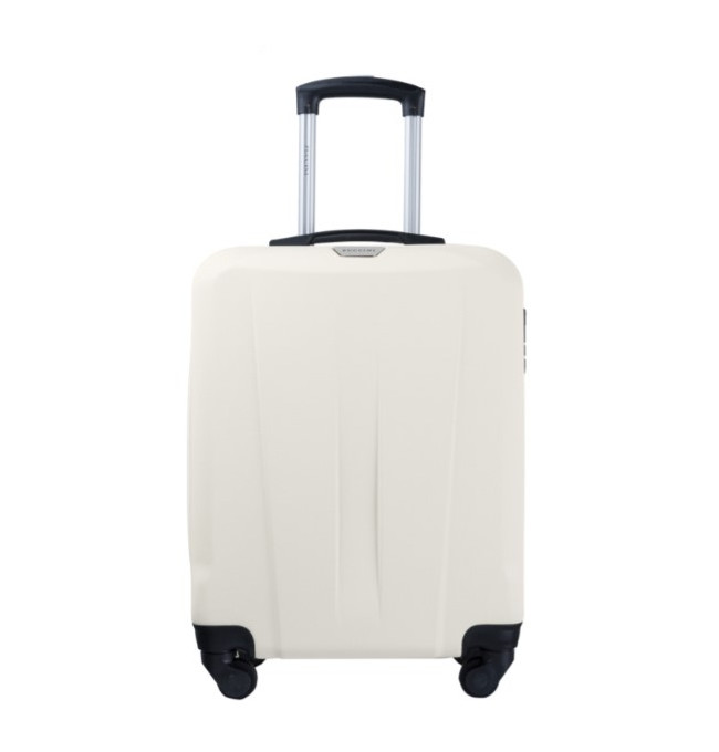 Bílý kabinový kufr Paris
