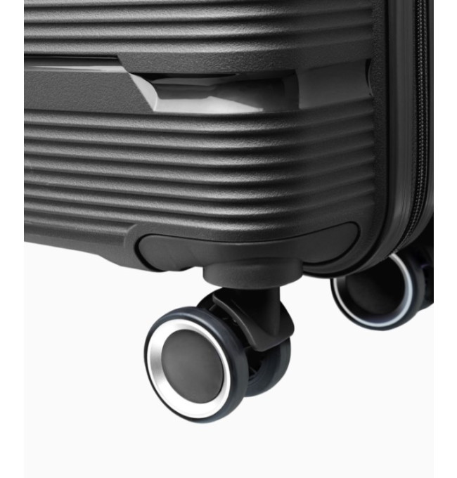 Černý kabinový kufr Casablanca