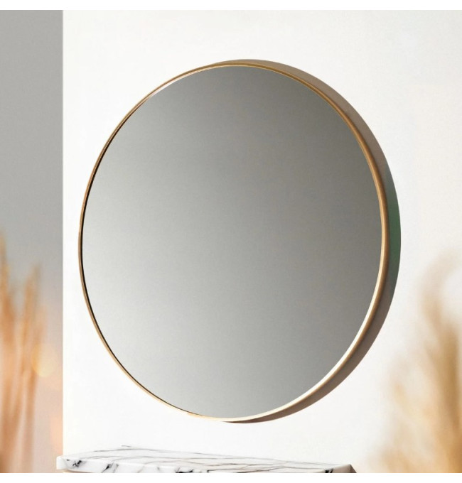 Zrcadlo ELORA se zlatým rámem 872018