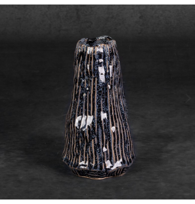 Váza ALDA 01 granátová / béžová