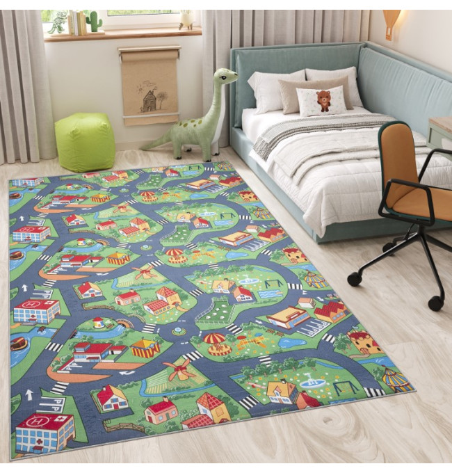 Koberec FLANNEL PRINTED B-601