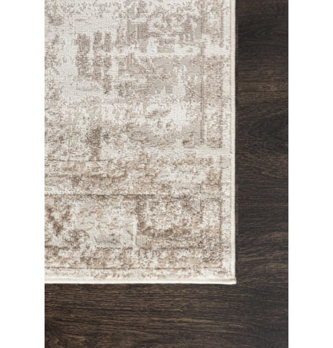 Koberec PORTLAND D058E vizon - bílý