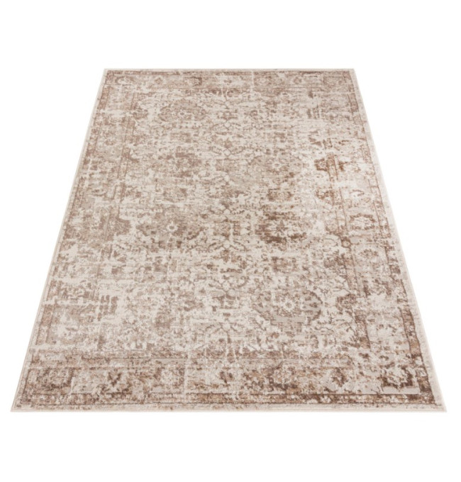 Koberec PORTLAND D058E vizon - bílý