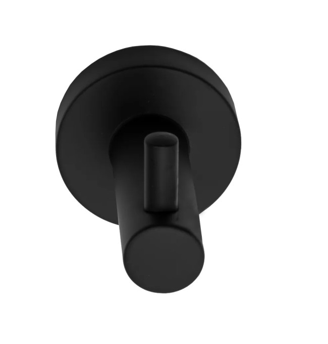 Koupelnový věšák černý 322210