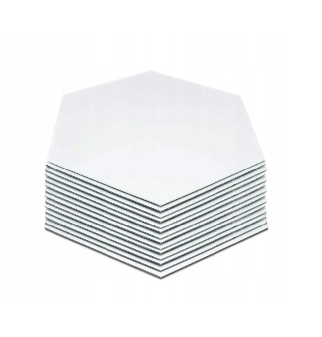 Zrcadlo Hexagon 8 ks, 380515