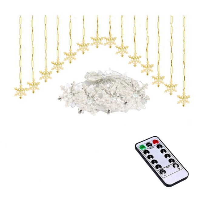 LED závěs CD004 s dálkovým ovládáním