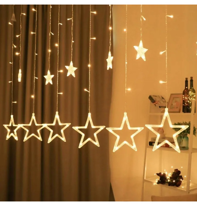 LED závěs CD001-138 s dálkovým ovládáním