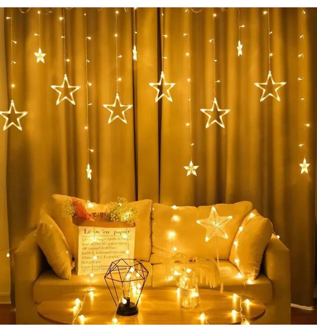 LED závěs CD001-138 s dálkovým ovládáním