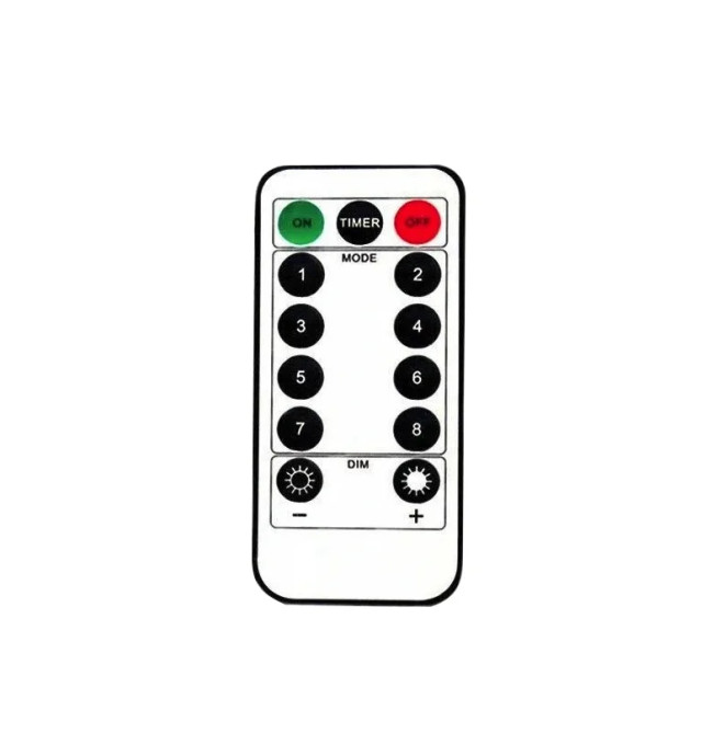 LED závěs CD001-138 s dálkovým ovládáním