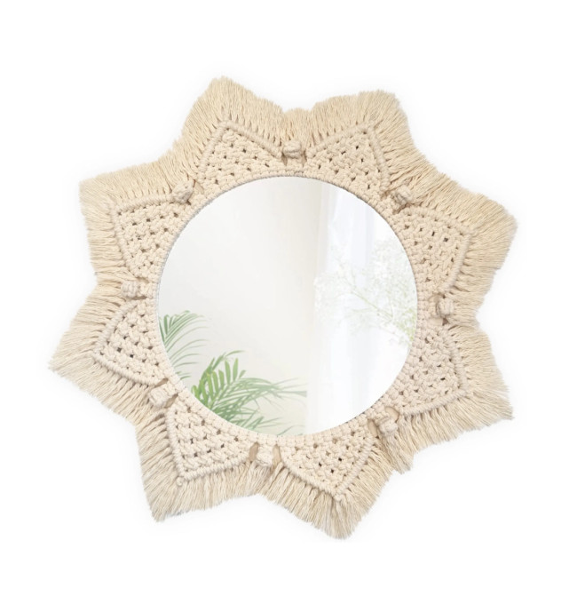 Zrcadlo BOHO 53CM 322048