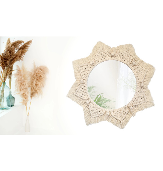 Zrcadlo BOHO 53CM 322048