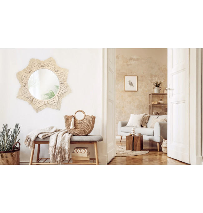 Zrcadlo BOHO 53CM 322048