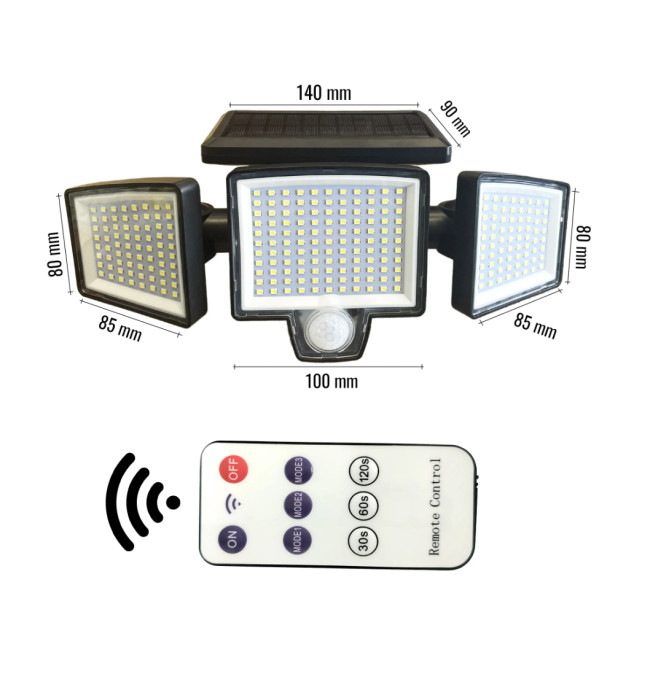 LED solární lampa P60262